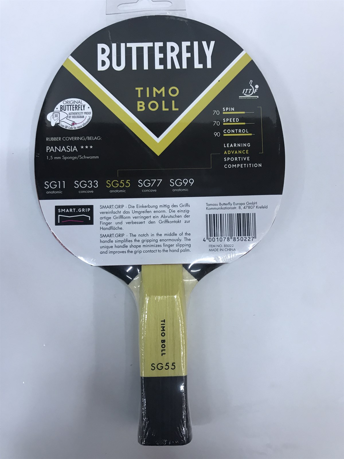 TIMO BOLL SMART GRIP SG 55 AKILLI SAP