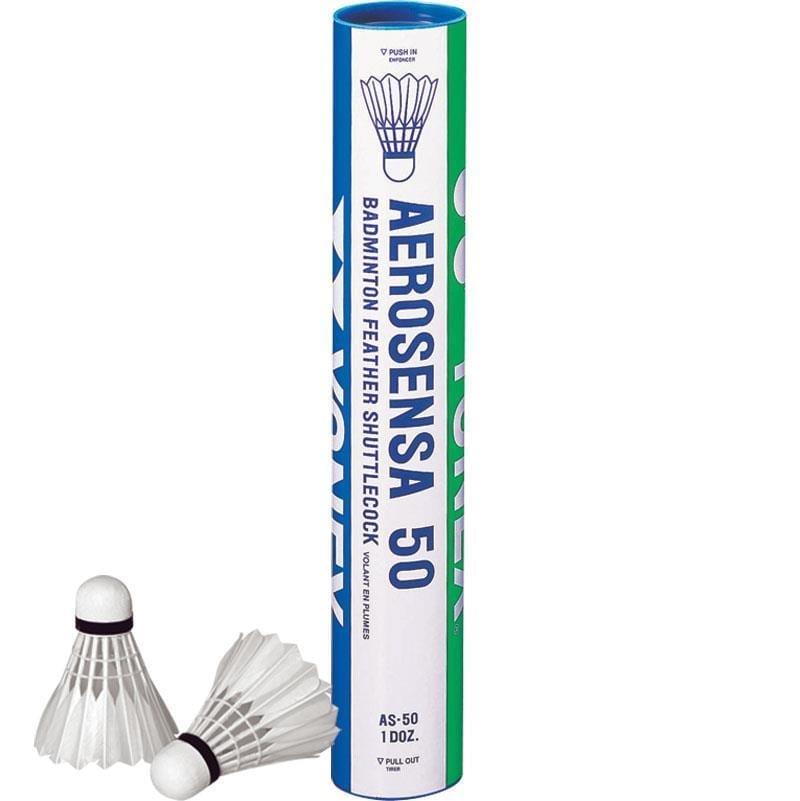 Yonex Aerosensa AS-50 No.2 Kaz Tüyü Badminton Topu 12.li