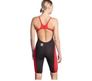 M0167 03 2 05W Women racing open back swimsuit MW 