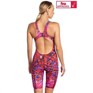 M0263 04 4 X5W Women racing open back swimsuit Rev