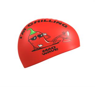 M0553 15 0 05W Silicone cap CHILLING, One size, Re