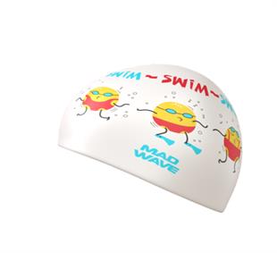 M0553 26 0 02W Silicone cap POTATO, One size, Whit