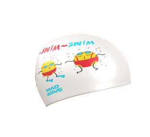 M0553 26 0 02W Silicone cap POTATO, One size, Whit