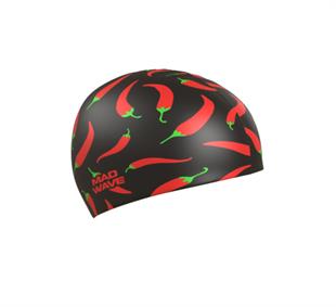 M0553 29 0 01W Silicone cap SPICY, One size, Black