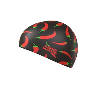 M0553 29 0 01W Silicone cap SPICY, One size, Black