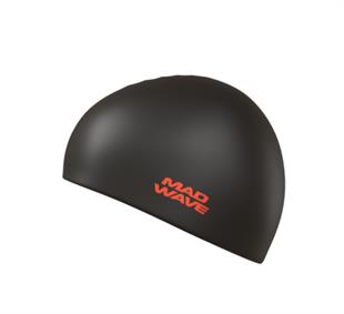 M0553 32 0 01W Silicone cap TIGER, One size, Black