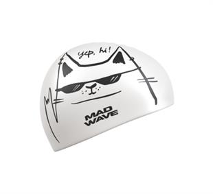 M0573 06 0 02W Junior silicone cap CAT, One size, 