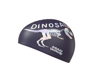 M0573 07 0 03W Junior silicone cap DINOSAUR, One s