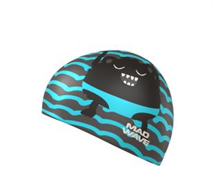 M0573 09 0 08W Junior silicone cap MONSTER, One si