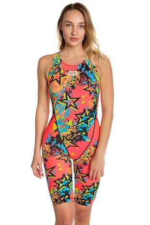 Mad Wave Kadın Yarış Mayosu Revolt Kneeskin S4