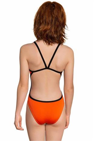 Mad Wave Kız Çocuk Mayo Antichlor Flare Junior