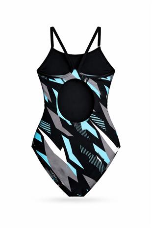 Mad Wave Nera Kız Çocuk Yüzücü Mayosu