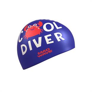 Mad Wave Silikon Bone Çocuk COOL DIVER, Mavi