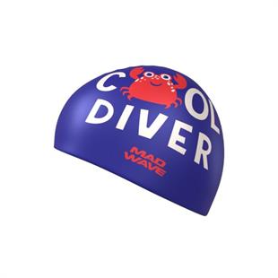 Mad Wave Silikon Bone Çocuk COOL DIVER, Mavi