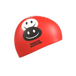 Mad Wave Silikon Bone Çocuk EMOJI, Kırmızı