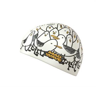 Mad Wave Silikon Bone Yetişkin SEAGULLS, Beyaz