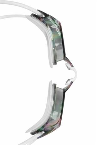 Mad Wave Streamline Yarış Gözlüğü Beyaz Rainbow