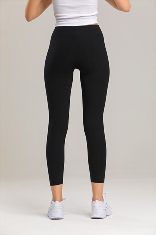 Net Collection Kadın Siyah Net Spor Modal Toparlayıcı Uzun Tayt