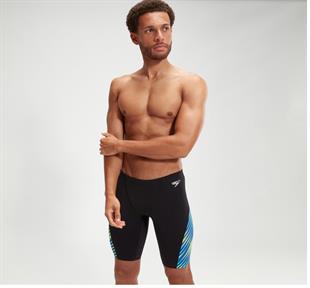 Speedo Allover Digital V-Cut Jammer Erkek Mayo