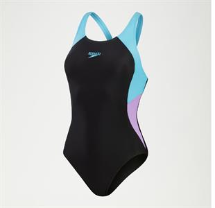 Speedo Colourblock Splice Kadın Mayo