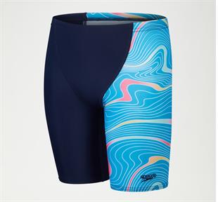 Speedo Digital Allover V-cut Jammer Çocuk Mayo