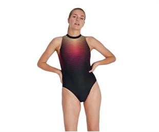 Speedo Digital Placement Hydrasuit Kadın Yüzücü Mayosu