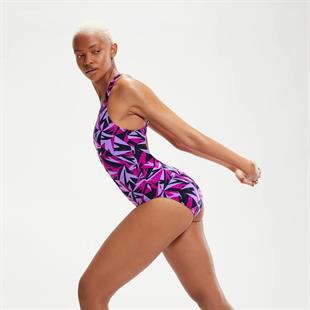 speedo Endurance+ Hyper Boom Allover Medalist Yüzücü Mayosu