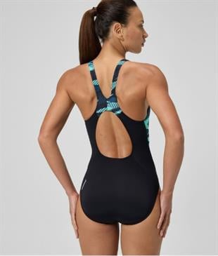 speedo HyberBoom Splice Muscleback Kadın Mayo