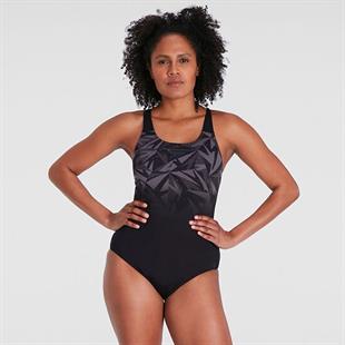 Speedo Hyperboom Placement Muscleback Kadın Yüzücü Mayosu