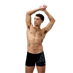 Speedo Hyperboom V Cut Aquashort Erkek Yüzücü Mayosu