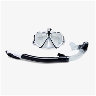 Speedo Kamera Takılabilir Şnorkel Set