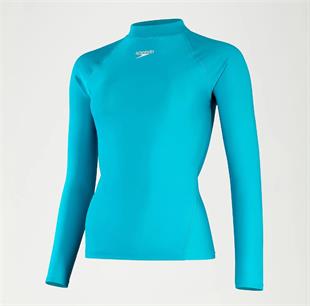 Speedo Long Sleeve Rash Kadın Yüzücü Üstü