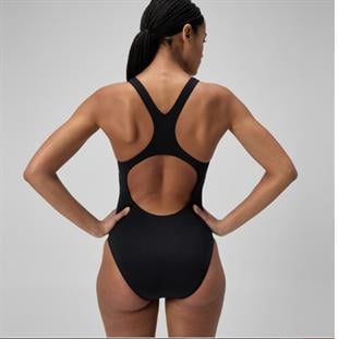 Speedo Medalist Printed Kadın Yüzücü Mayosu