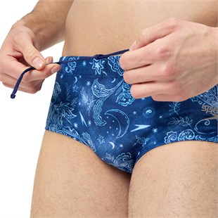 Speedo ML One Leg Printed Jammer Erkek Yüzücü Mayosu