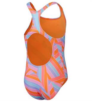 Speedo Printed Medalist Kız Çocuk Mayo