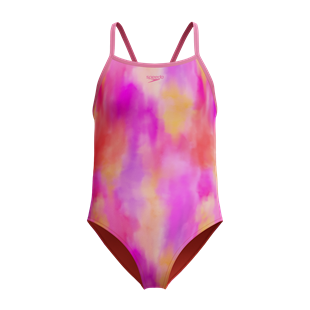 Speedo Printed Thinstrap Kız Çocuk Yüzücü Mayosu