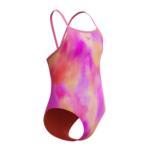 Speedo Printed Thinstrap Kız Çocuk Yüzücü Mayosu