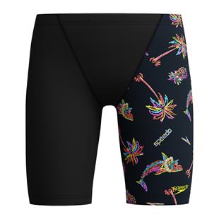 Speedo Printed V-Cut Jammer Erkek Çocuk Yüzücü Mayosu