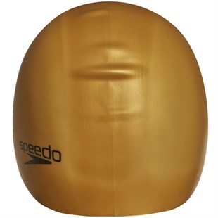 Speedo Silikon Yüzücü Bonesi - Altın/Siyah