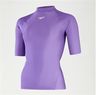 Speedo Sleeve Rash Kadın Yüzücü Üstü