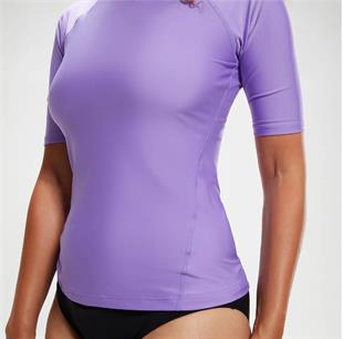 Speedo Sleeve Rash Kadın Yüzücü Üstü