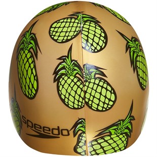 Speedo Slogan Baskılı Çocuk Yüzücü Bonesi