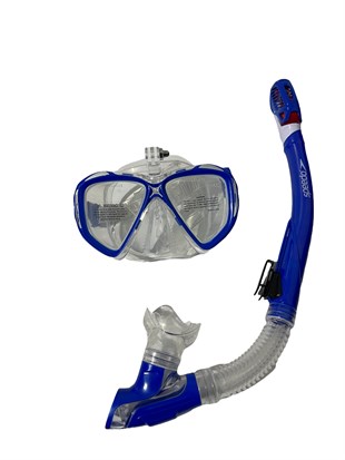 Speedo Sport çift lensli şnorkel