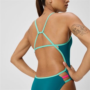 speedo Tri Back Kadın Yüzücü Mayosu