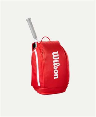 Wilson Tenis Sırt Çantası Super Tour Wilson Red Backpack