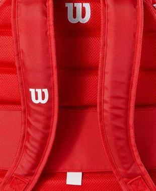 Wilson Tenis Sırt Çantası Super Tour Wilson Red Backpack