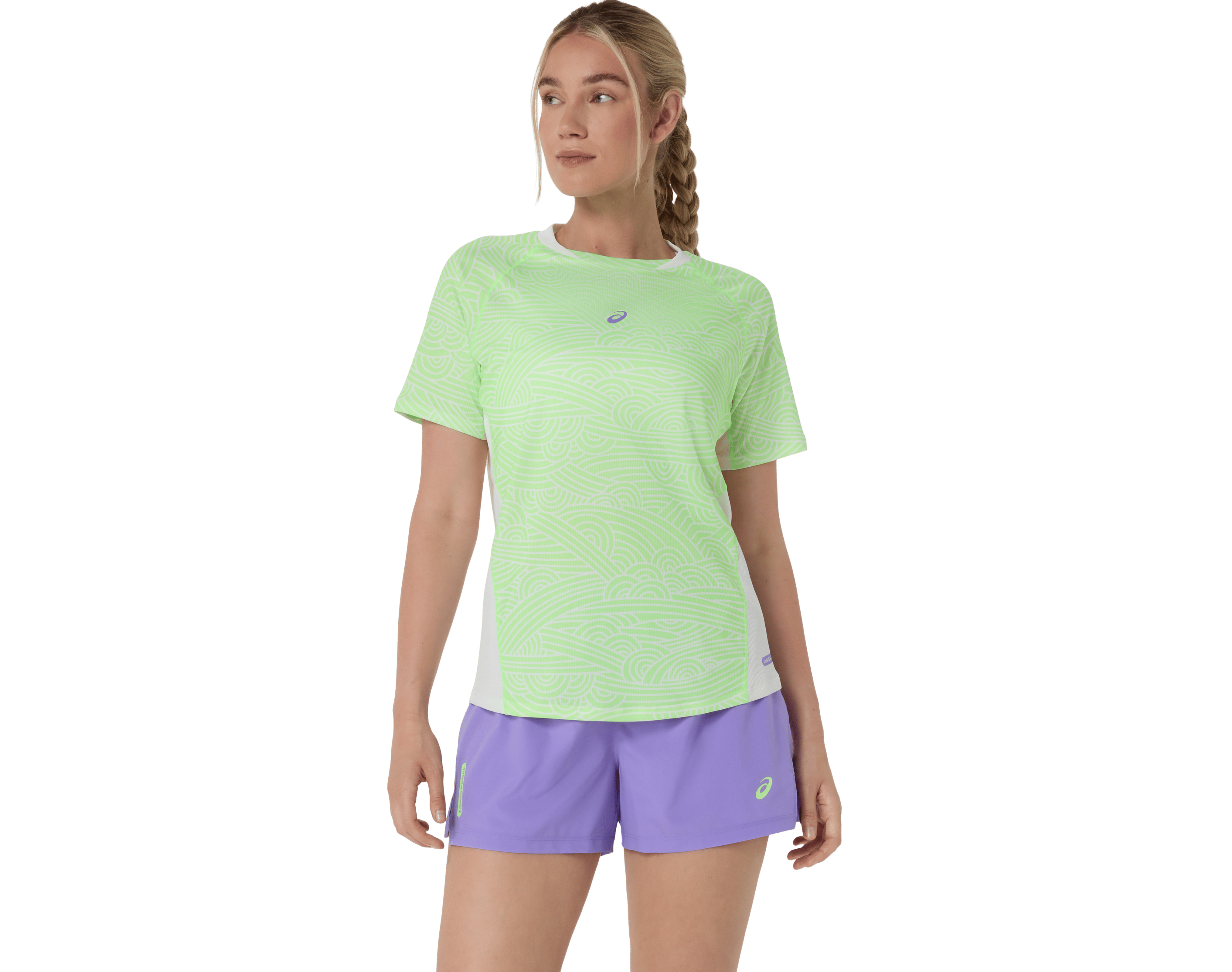 Asics Padel Court All Over Print Ss Tişört