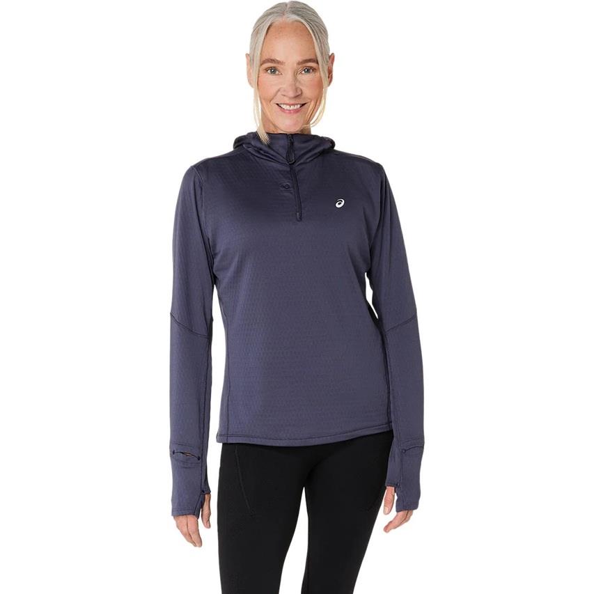 Asics Road Winter Ls Hoodie Kadın