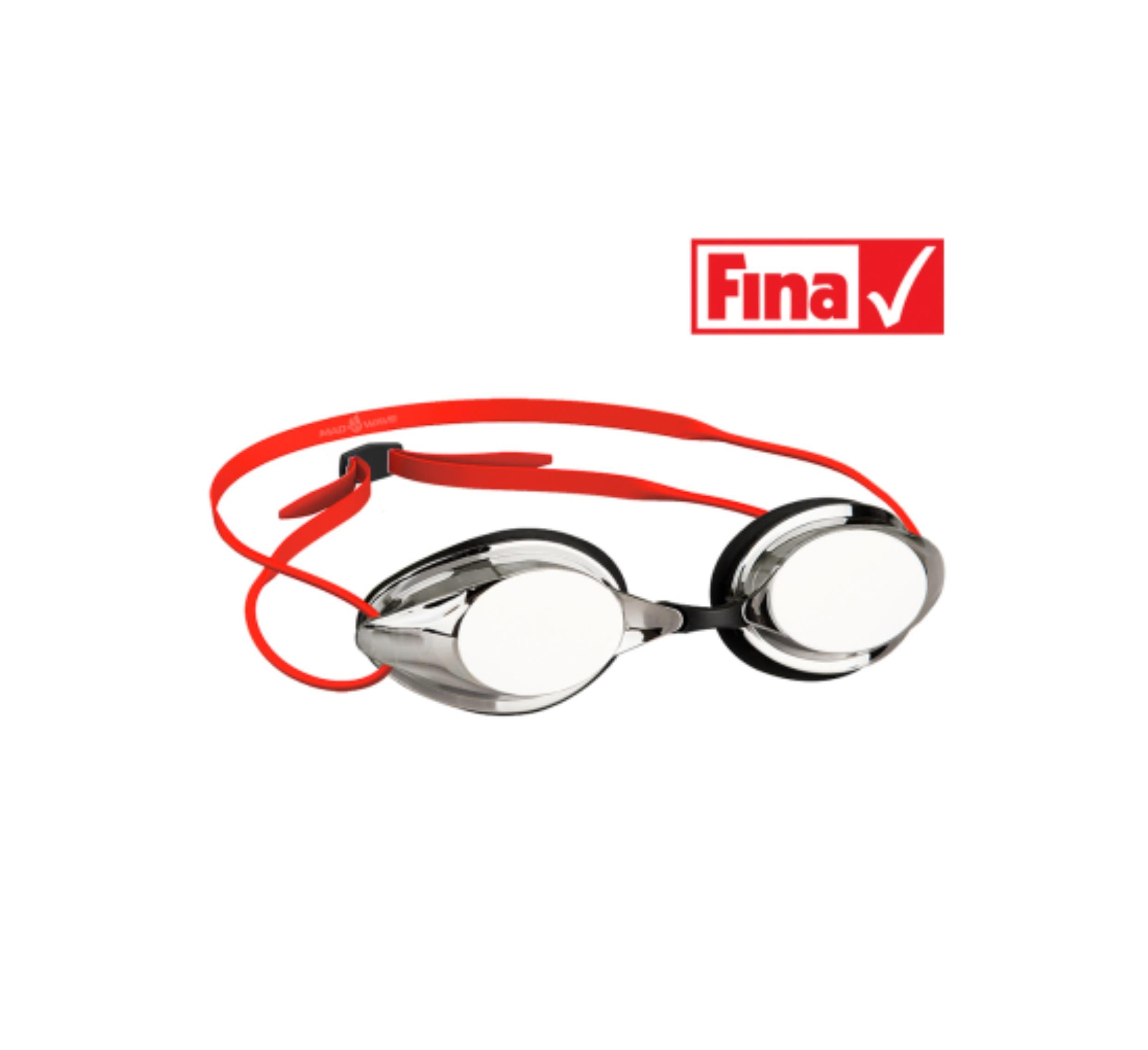 Mad Wave Racing goggles STREAMLINE Mirror Red One 