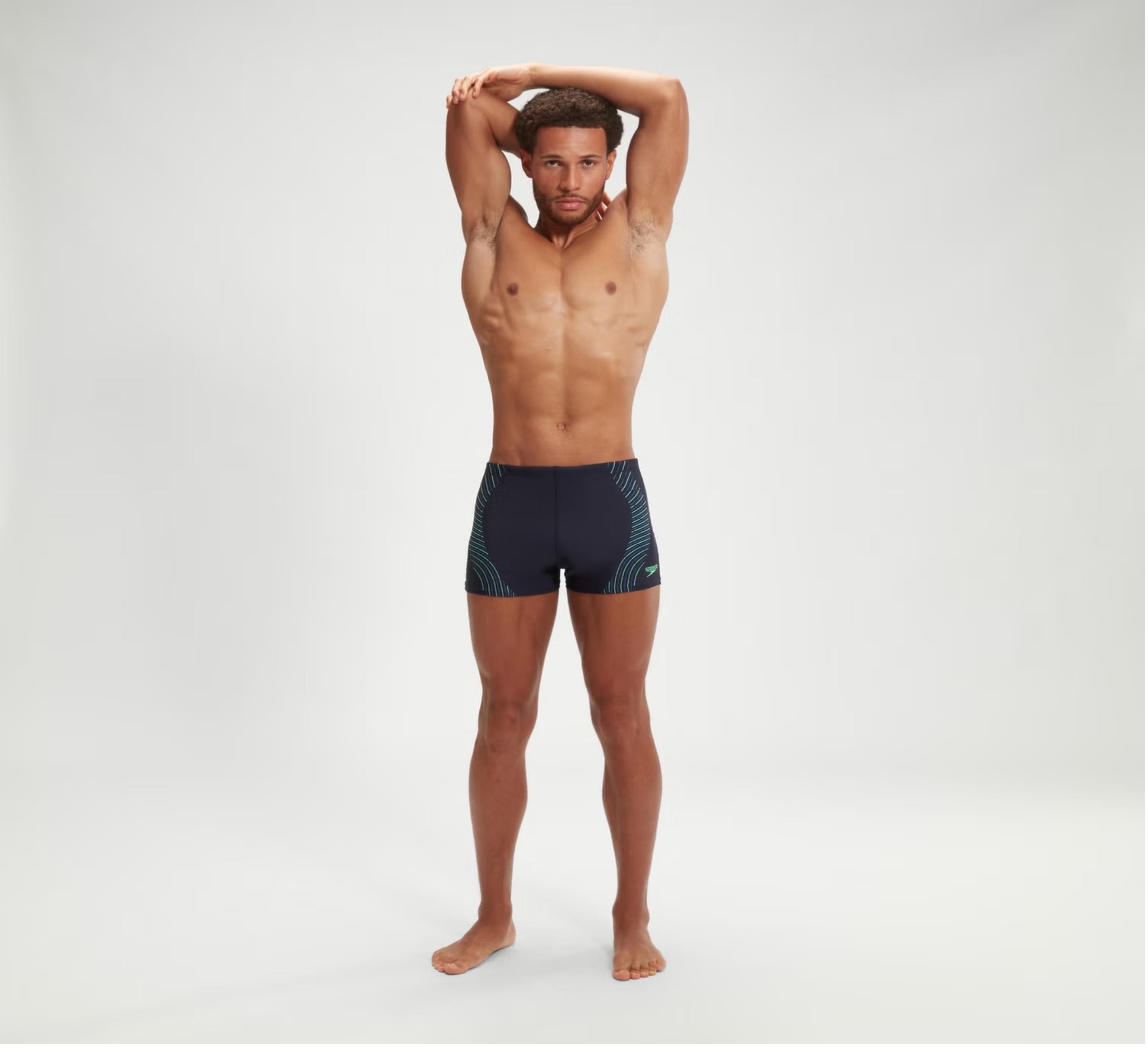 Speedo Aquashort Erkek Yüzücü Mayosu